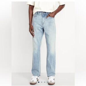 NWT Men’s Old Navy Light Wash Straight Jeans Size 30/30